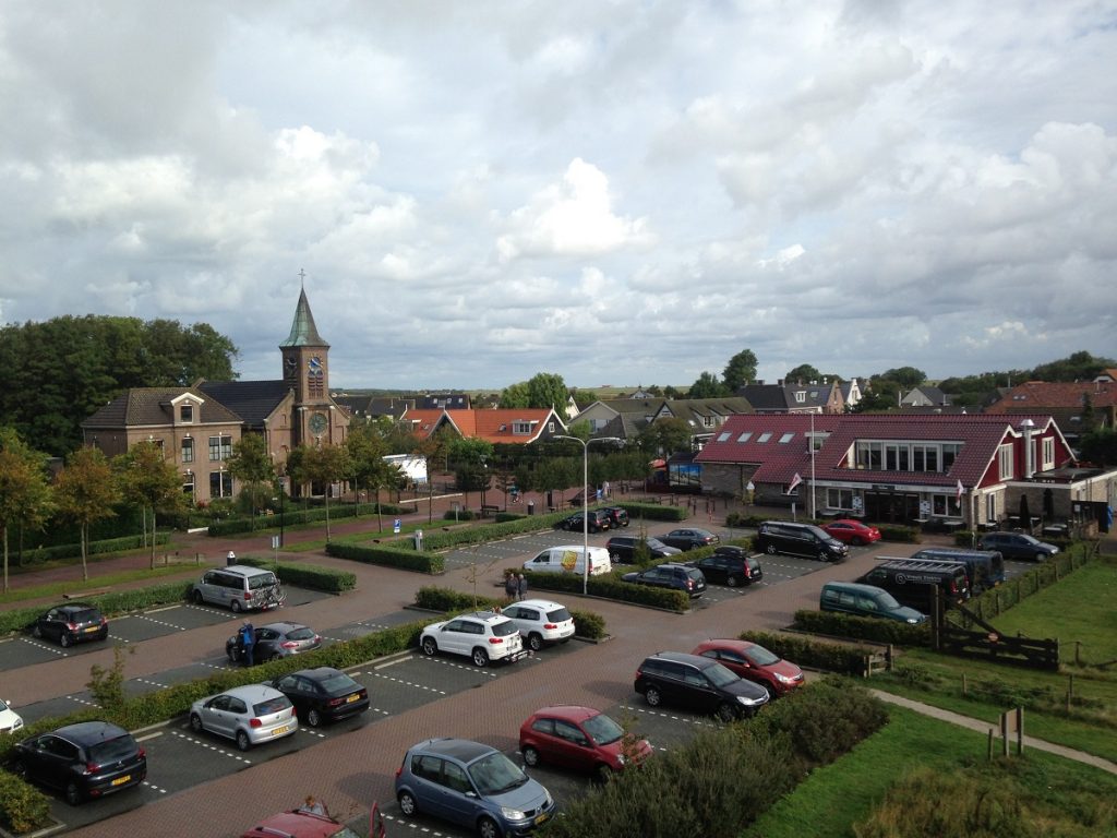 Парковка на острове Тессел (Texel)