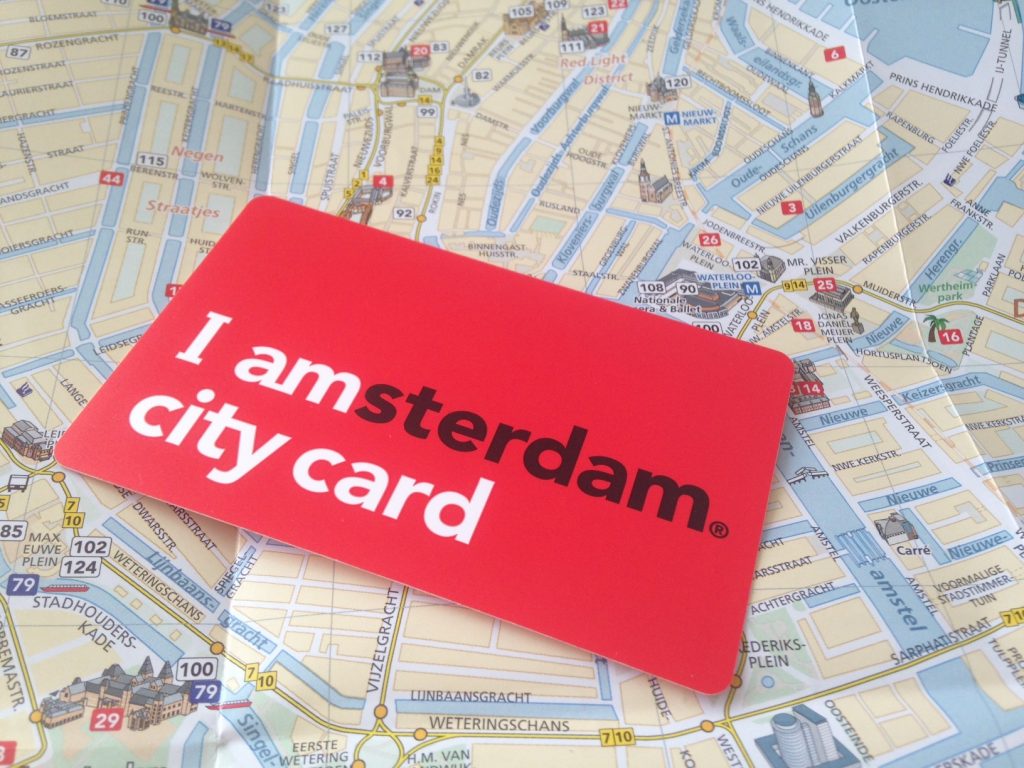 Туристическая карта I amsterdam city card
