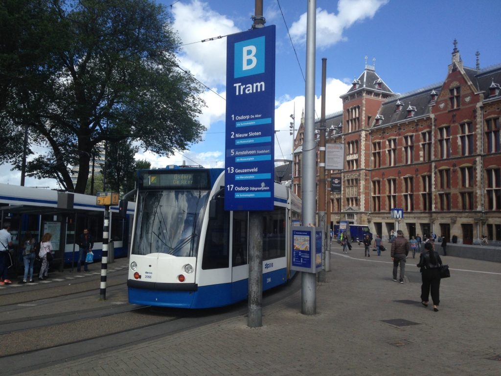 Трамваи в Амстердаме: расписание, маршруты, билеты