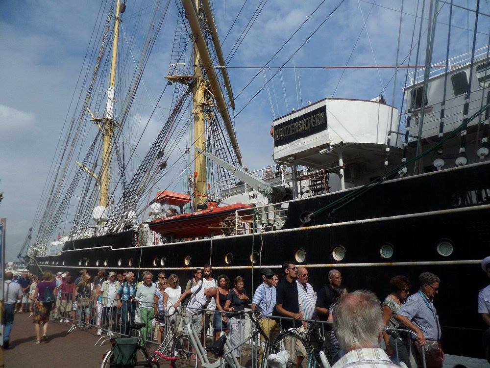 SAIL Amsterdam: парад кораблей