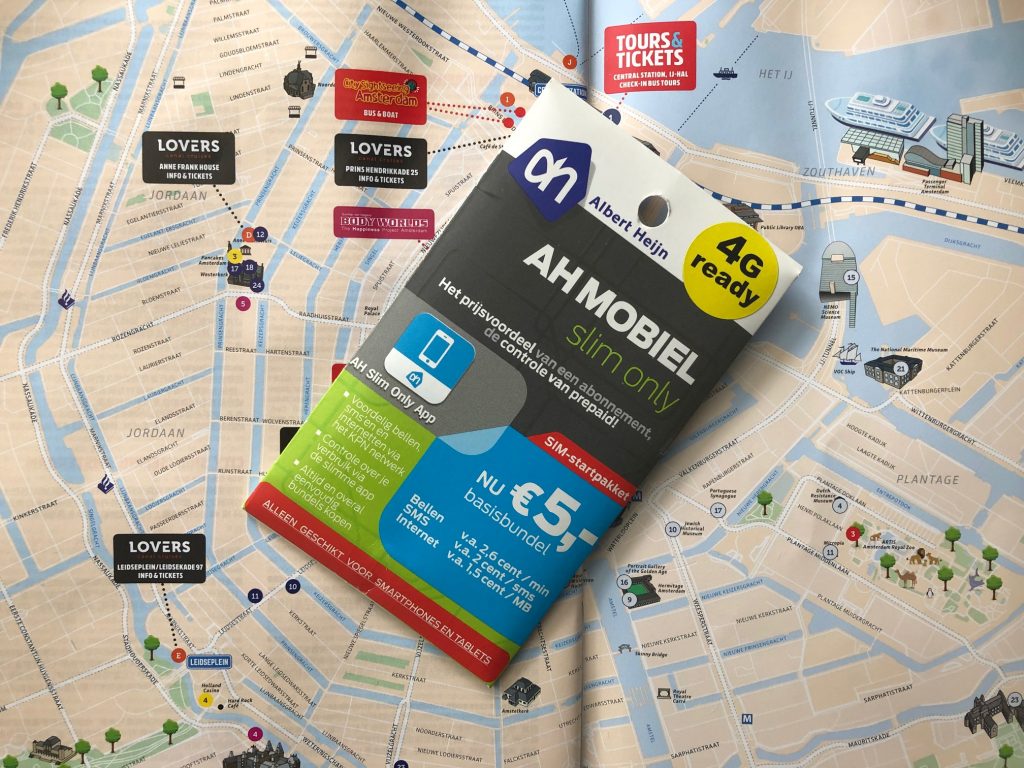 Какую сим-карту для интернета купить в Амстердаме?
