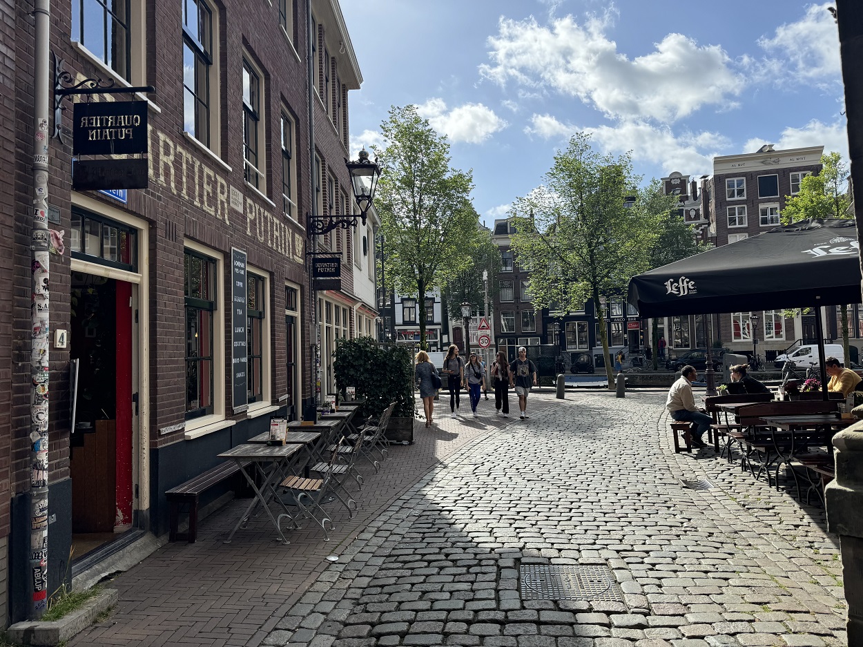 Квартал красных фонарей Амстердам