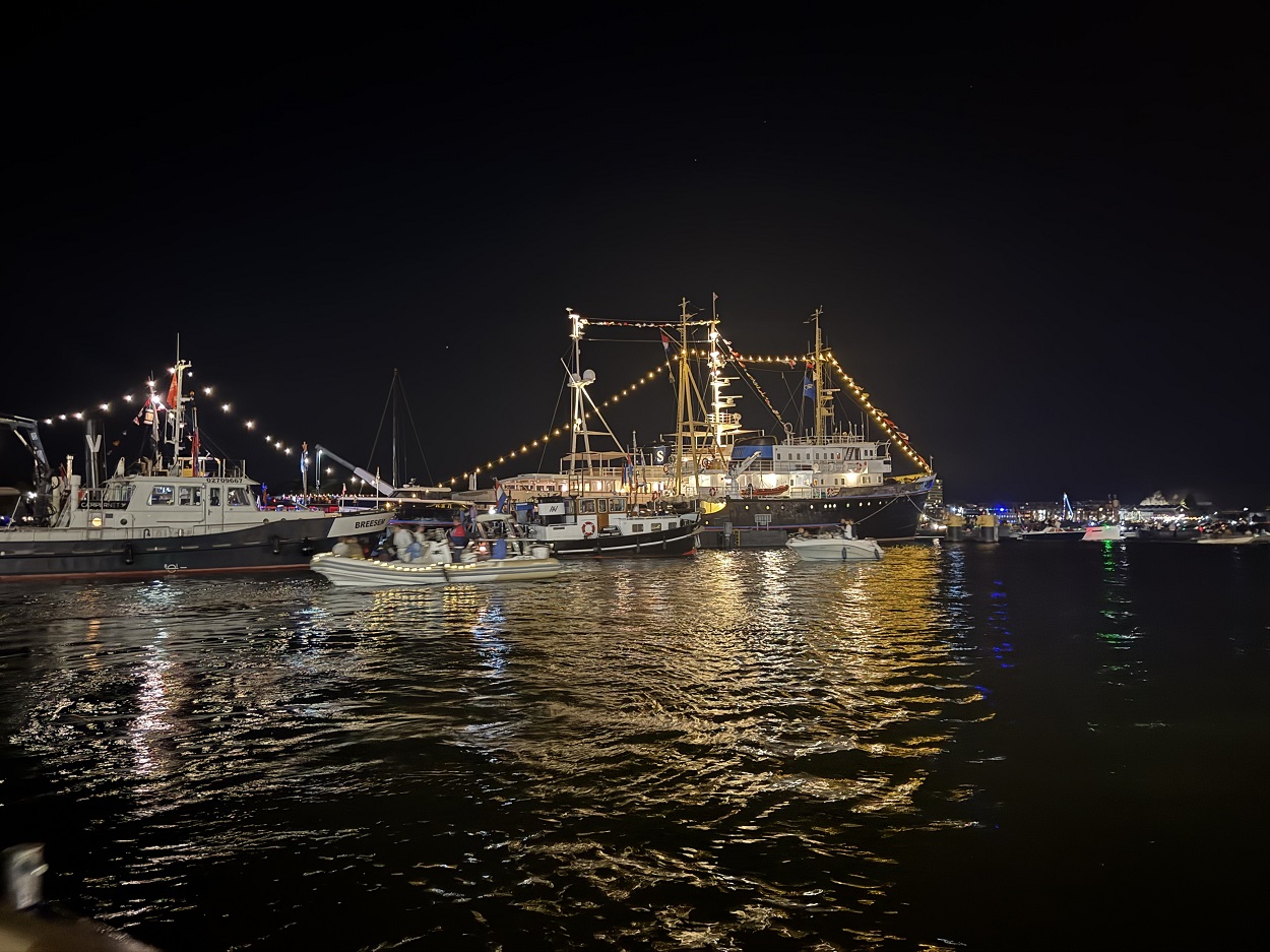 Круиз с фейерверками SAIL Amsterdam