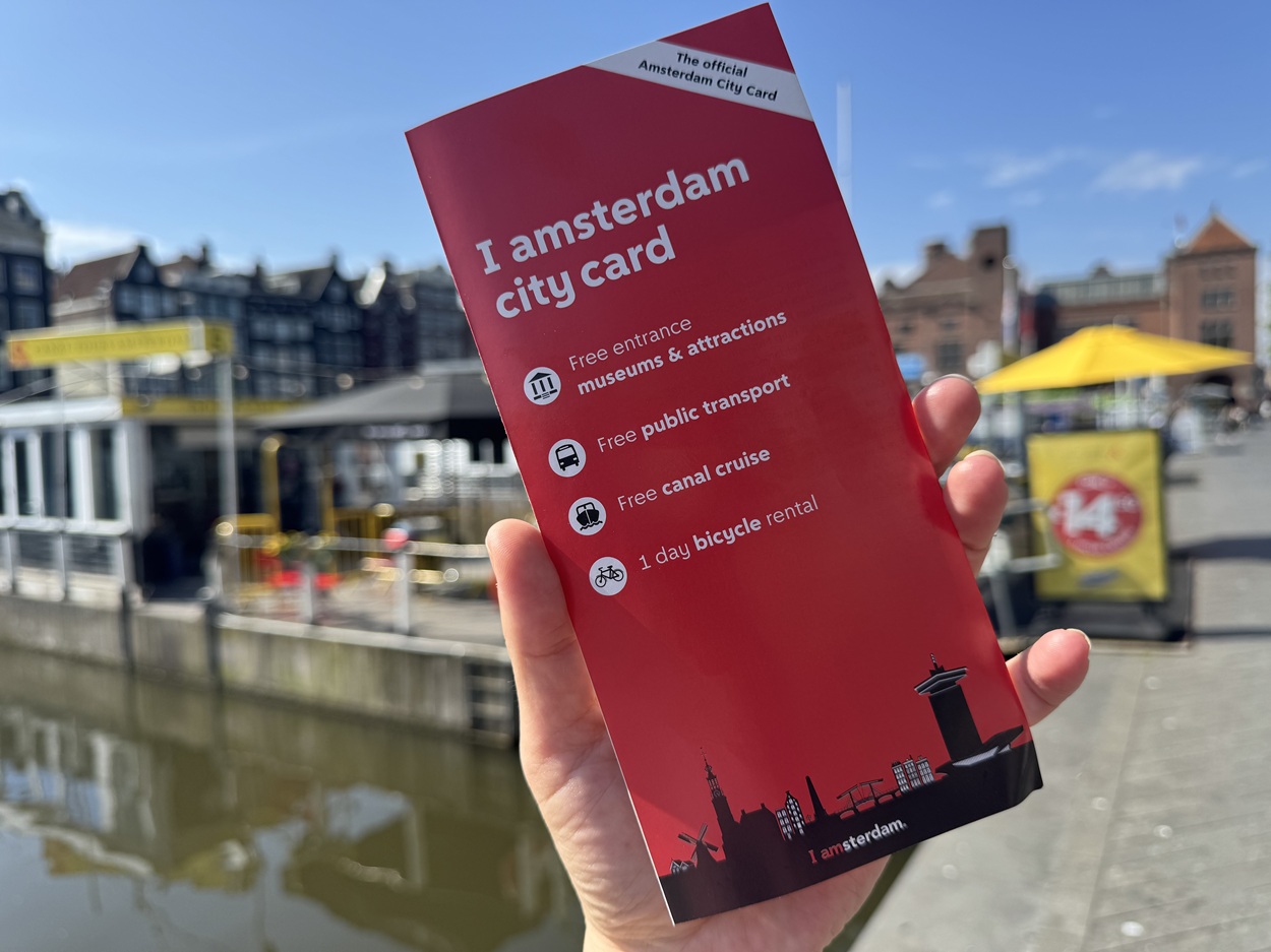 Какие круизы по каналам Амстердама бесплатны с картой I amsterdam?